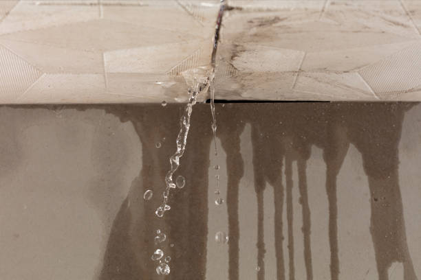 Professional Flood Damage Cleanup technician working in La Habra, CA